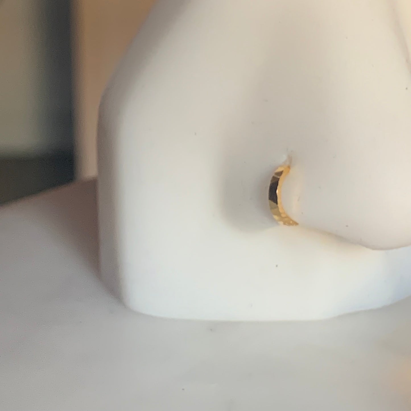 18ct Gold 5mm Single Hoop