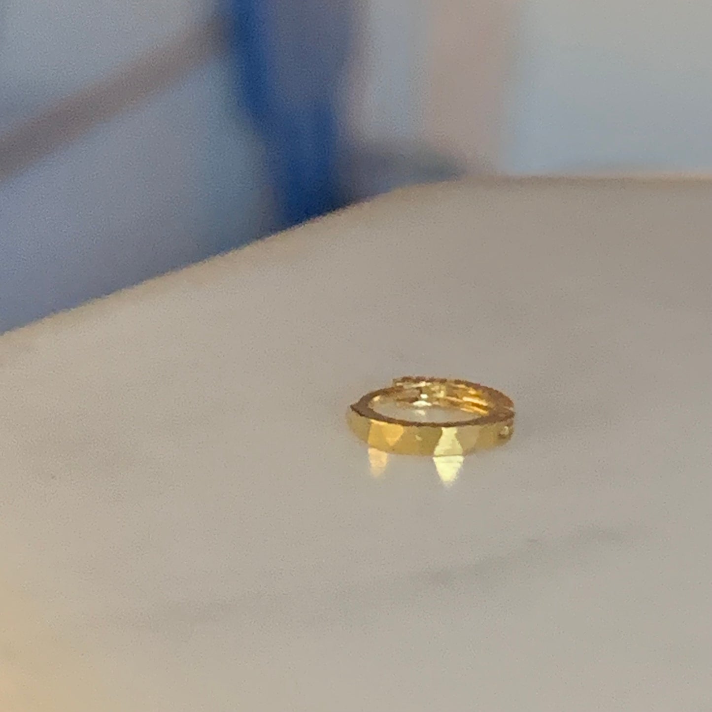 18ct Gold 5mm Single Hoop