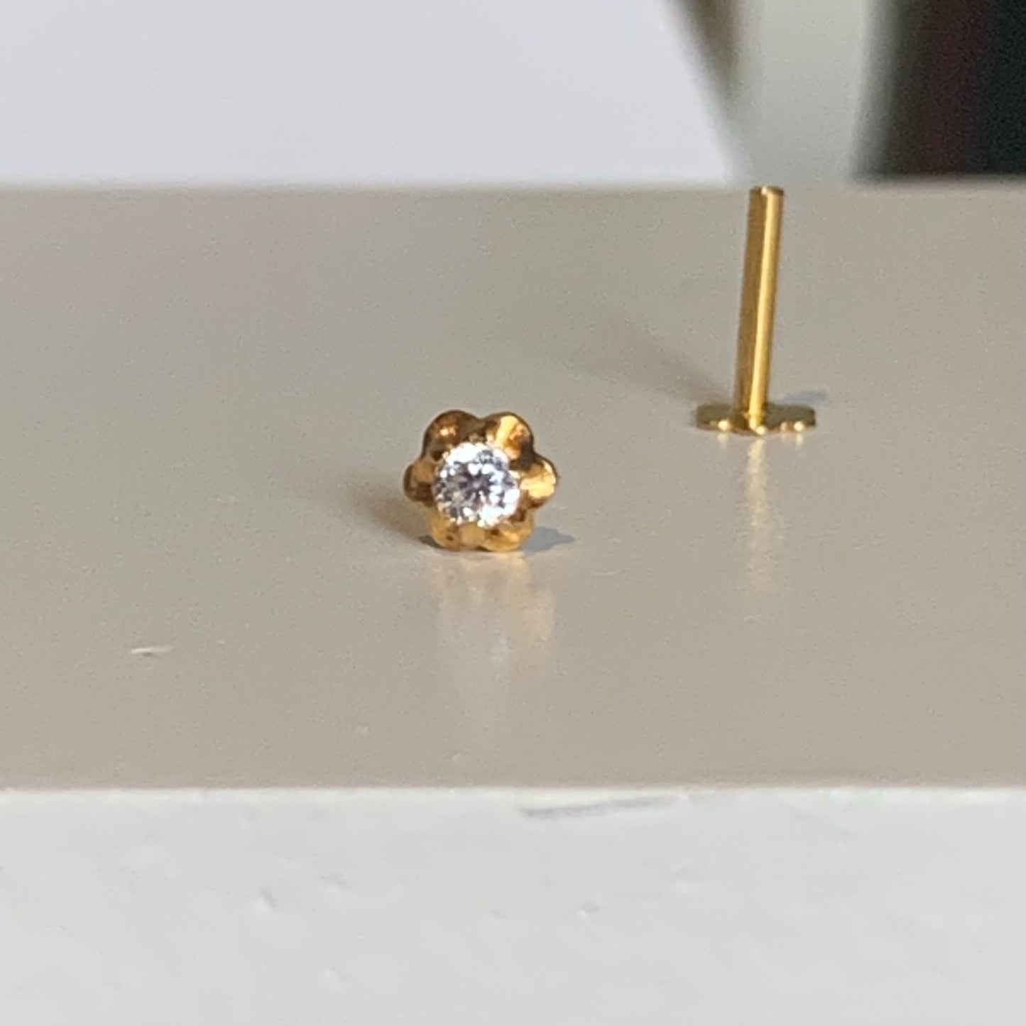 18ct Gold Stud | 3.5mm