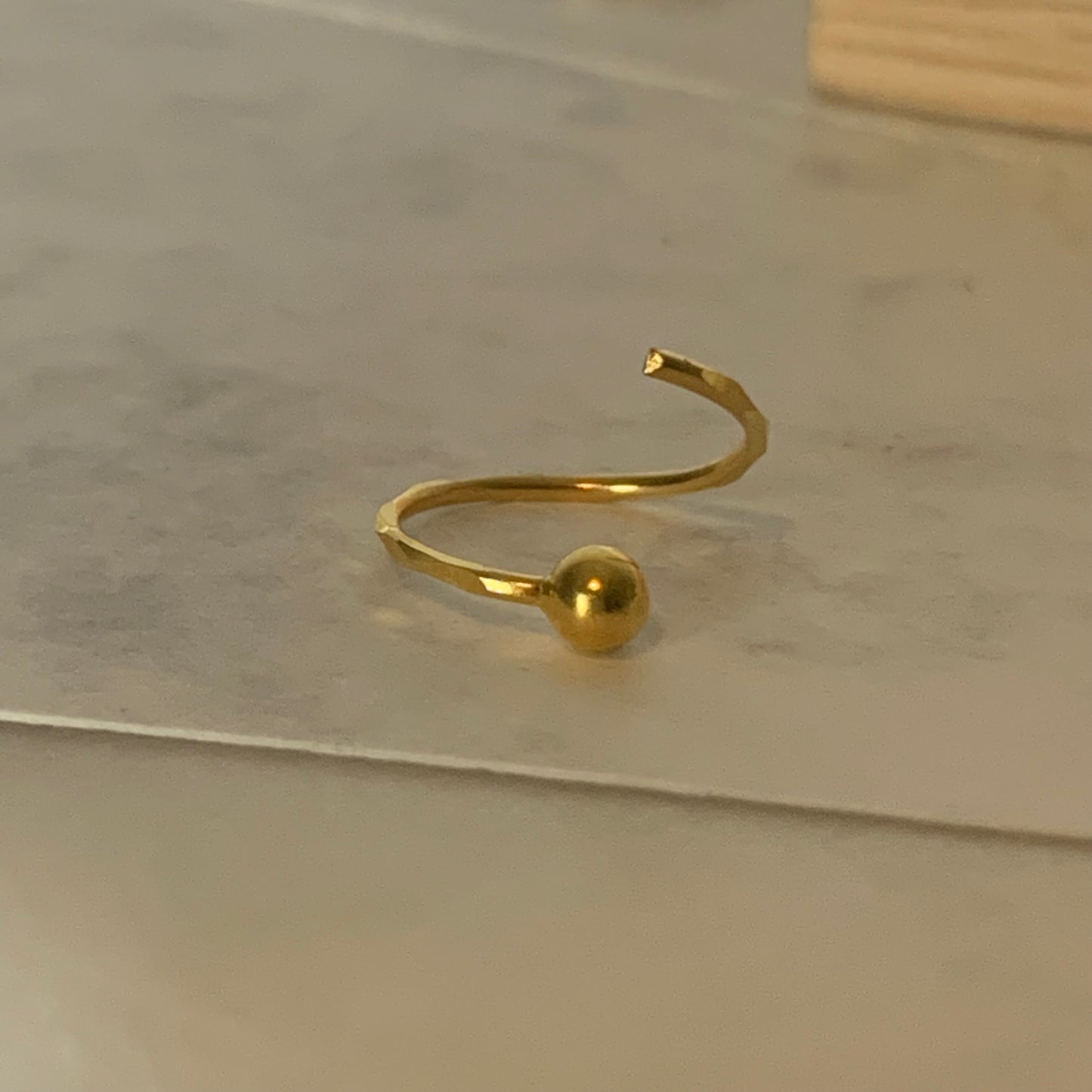 18ct Gold Hoop