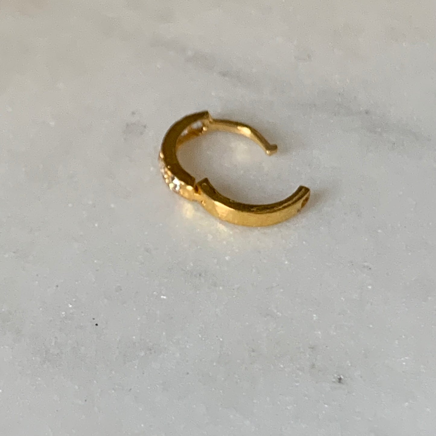 18ct Gold Hoop | 7mm