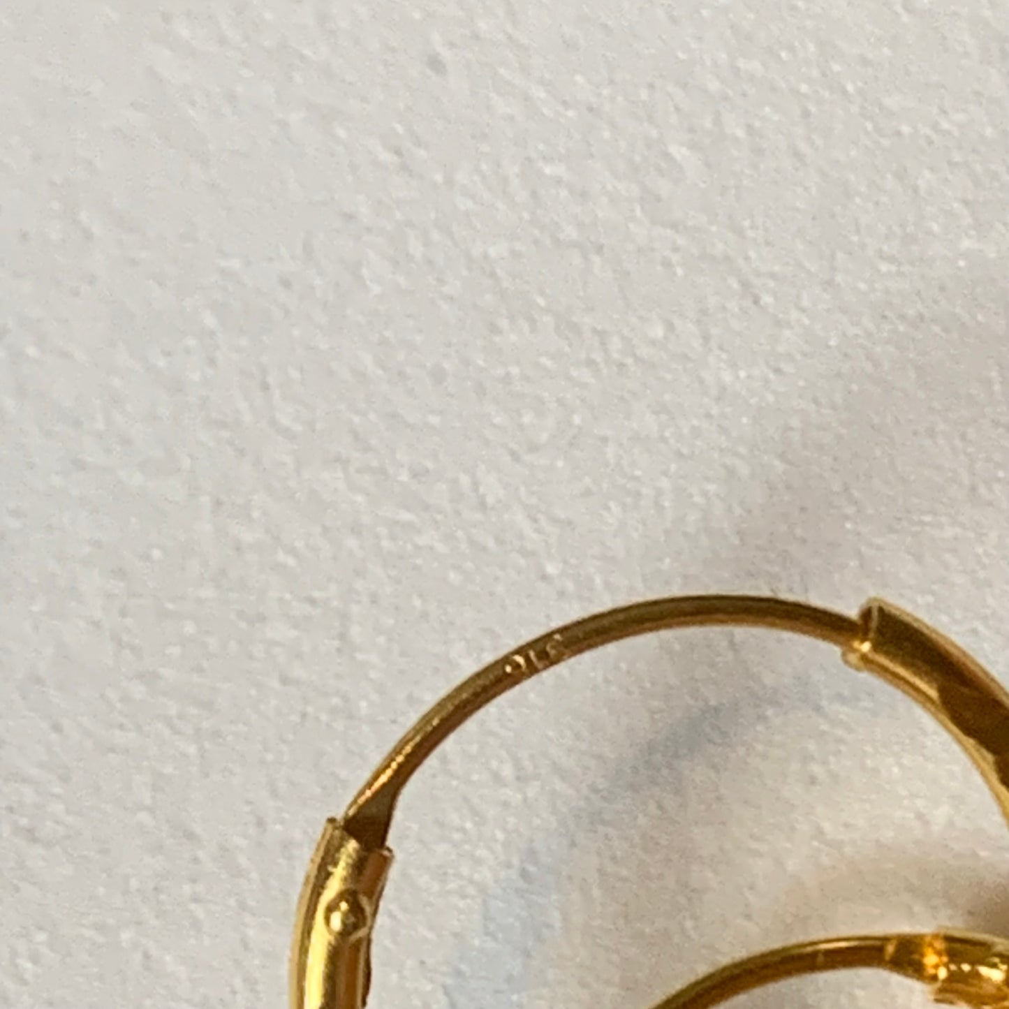 22ct Gold Hoop Pair | 16mm