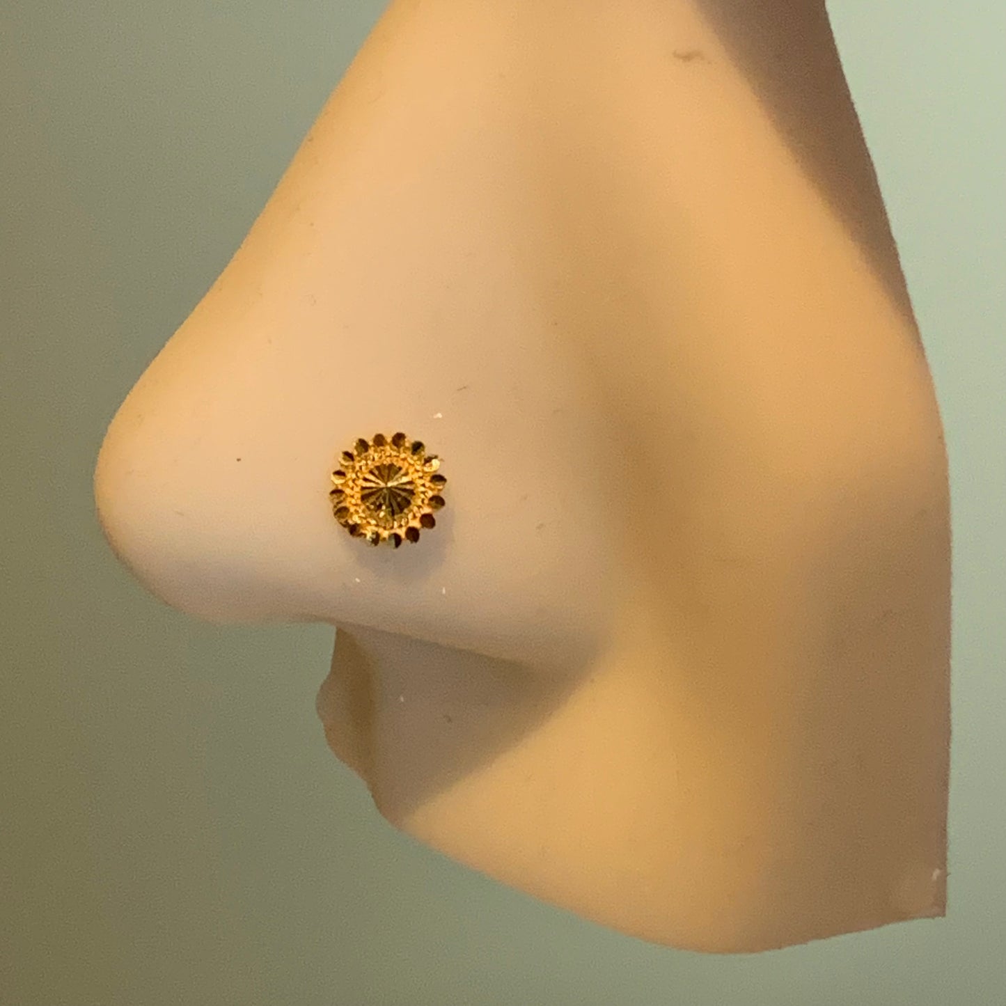 18ct Gold Single Stud | 6mm