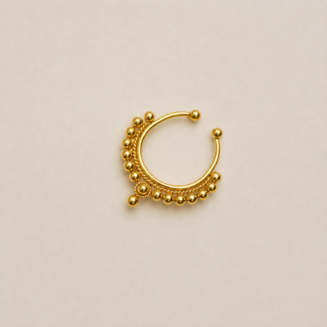 Autumnal | Ornate Septum Hoop
