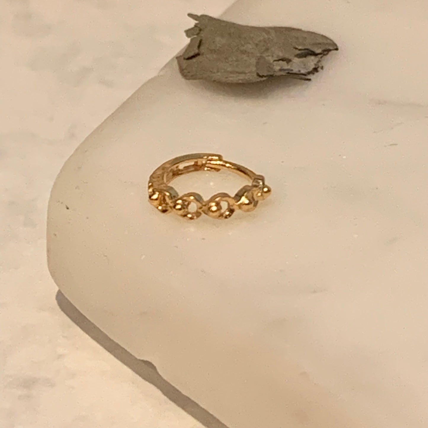 18ct Gold Hoop | 6mm