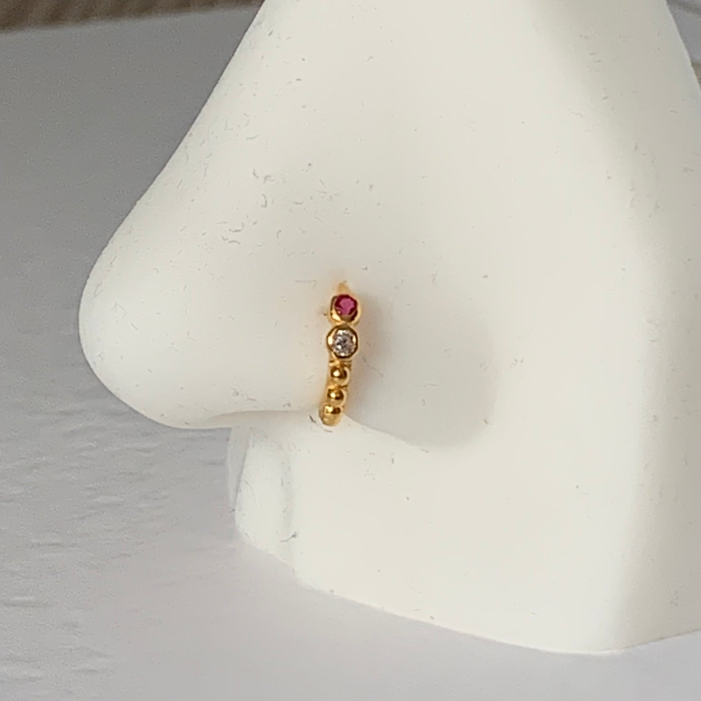 18ct Gold Hoop | 7mm