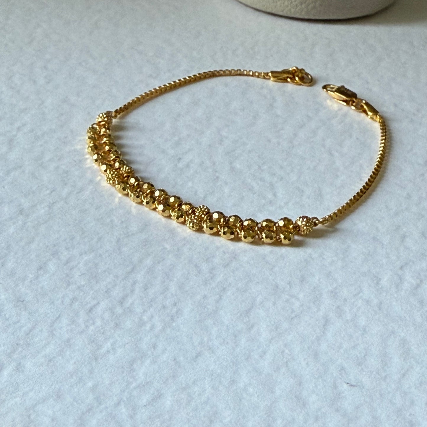 22ct gold bracelet | small/medium