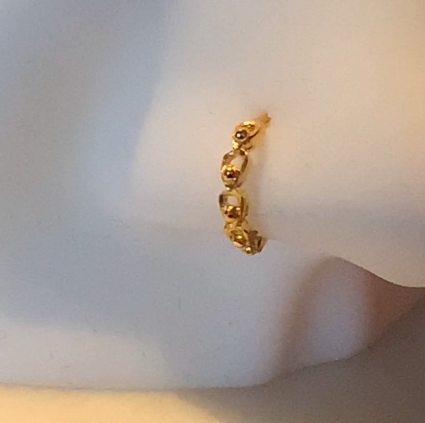 18ct Gold Hoop | 6mm