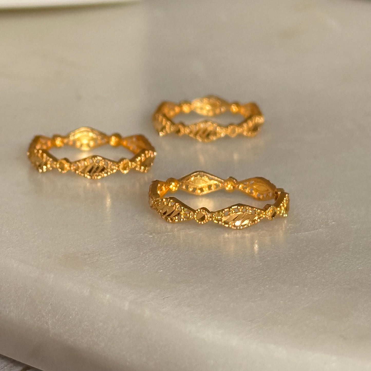 Golden Whimsical, 22ct Gold Ring