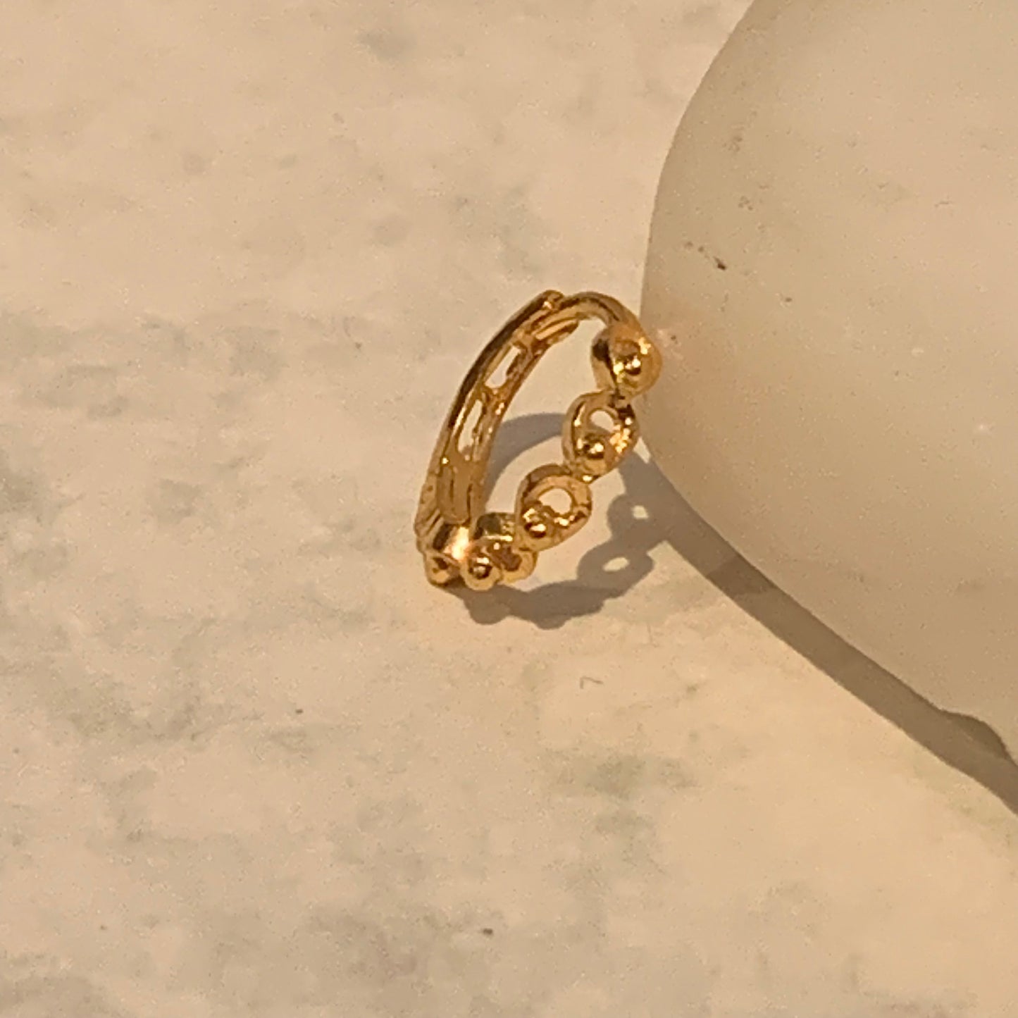 18ct Gold Hoop | 6mm