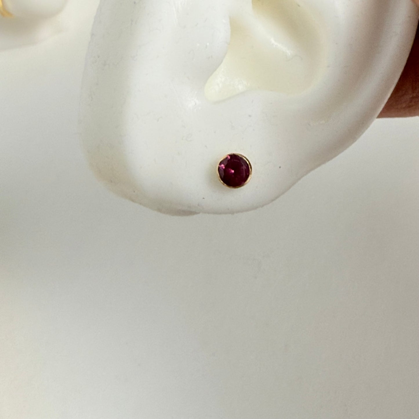14ct Gold Stud Pair | 5mm