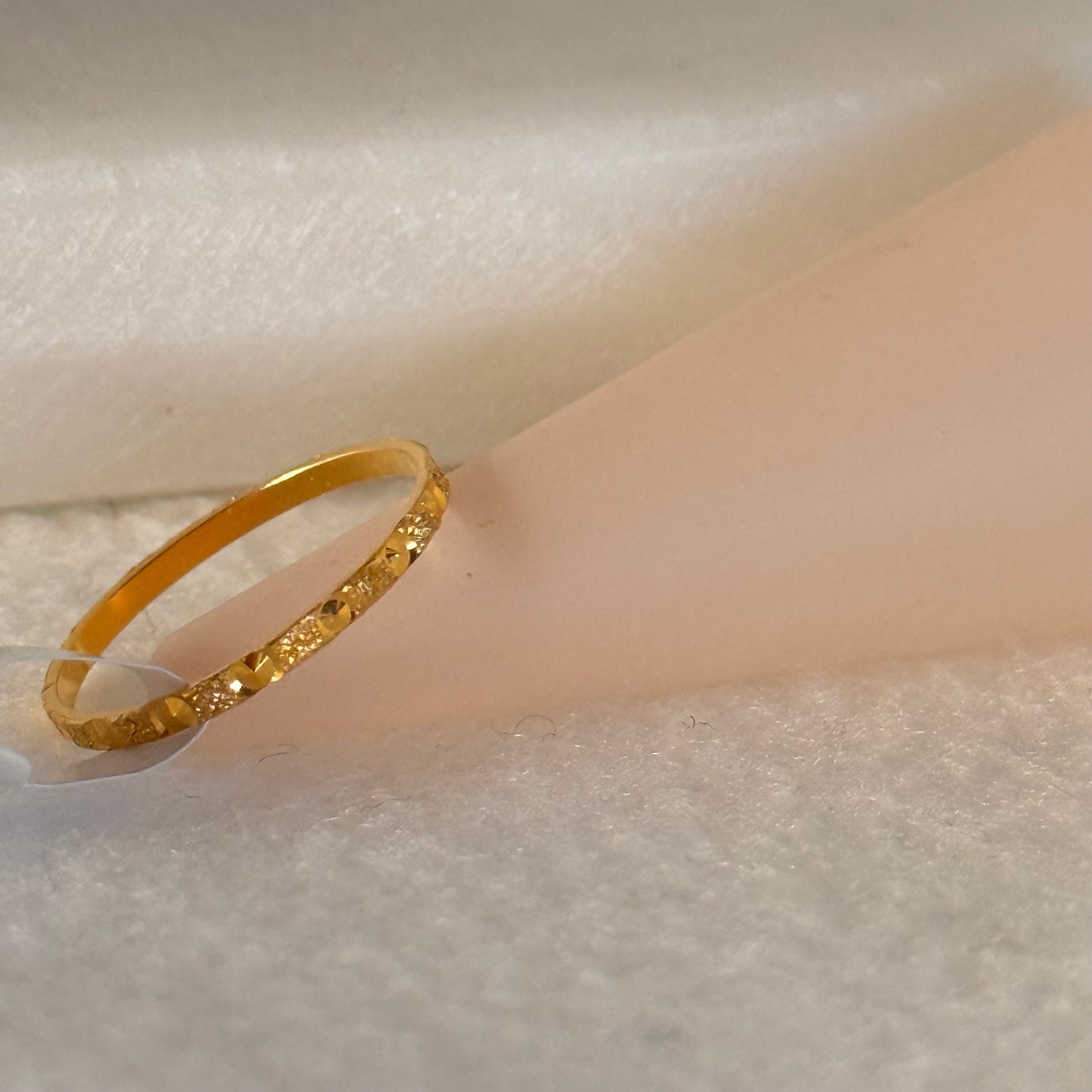 Heritage | 18ct gold band, size K