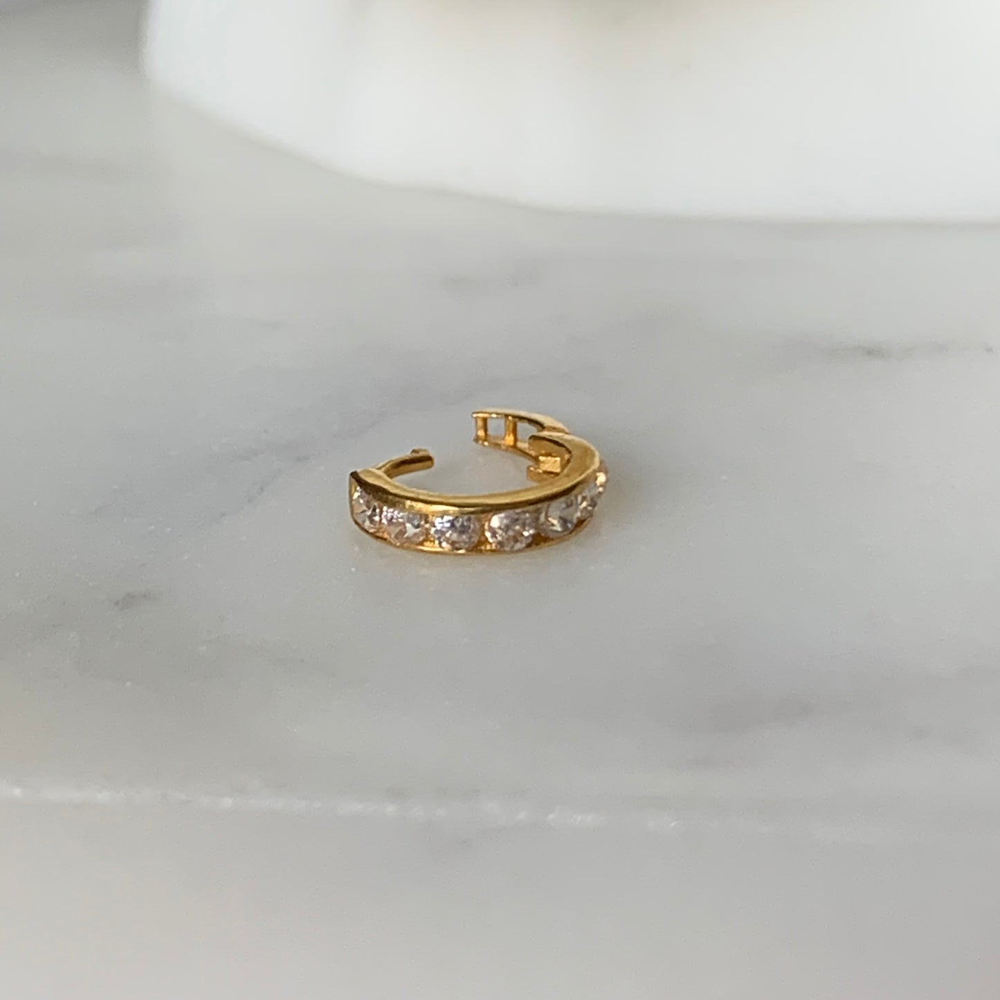 18ct Gold Hoop | 6mm