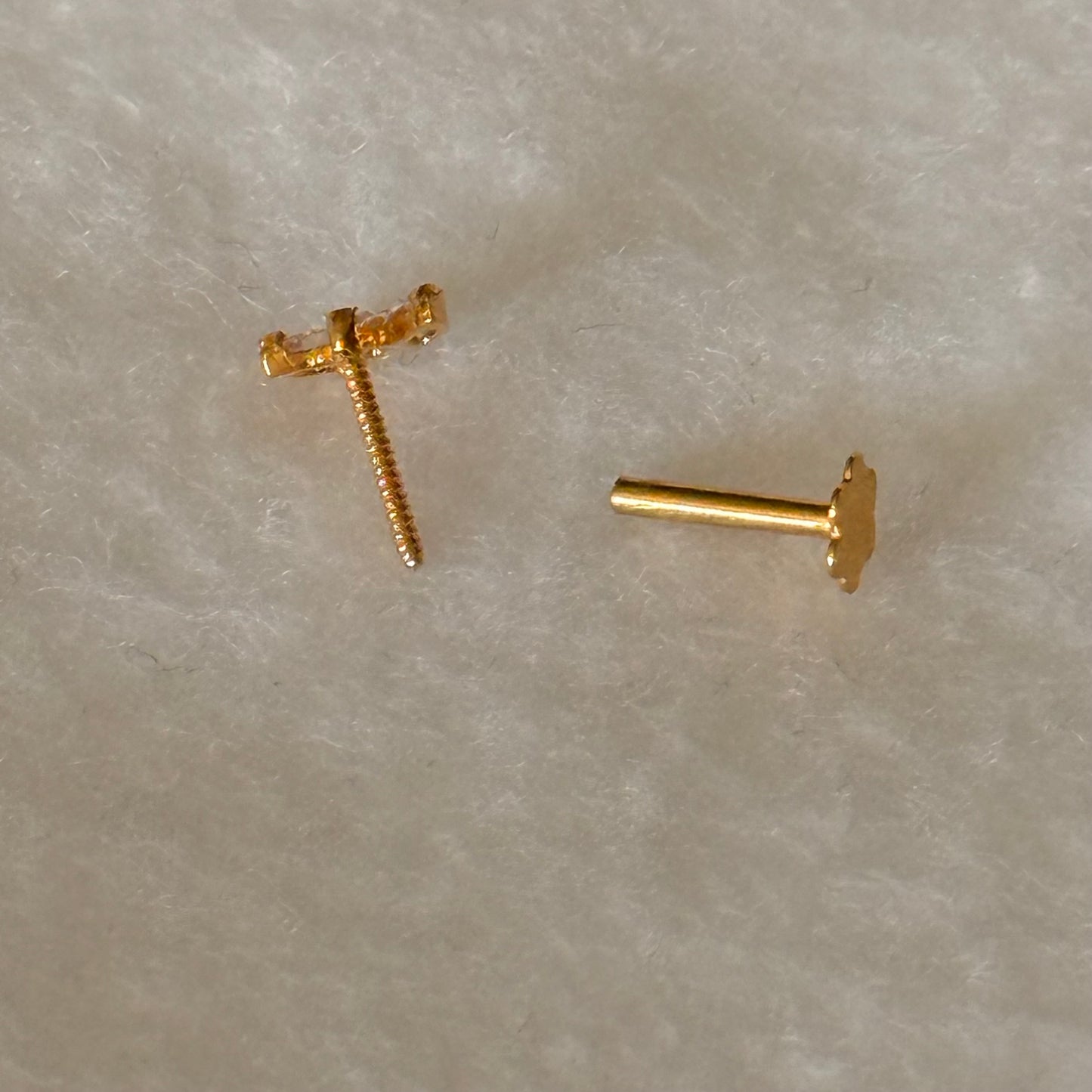 Celeste Marquise | 18ct gold dainty stud