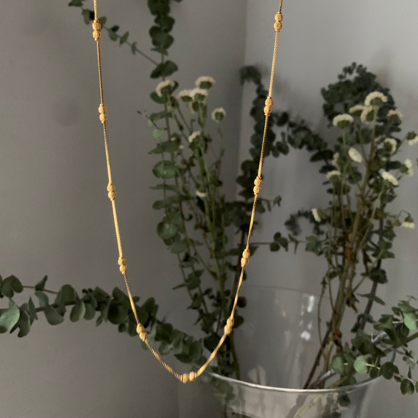 22ct Gold Beaded Mala | 20.7 inches