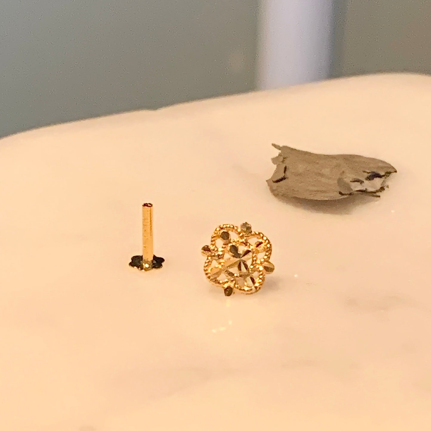 18ct Gold Stud | 7mm