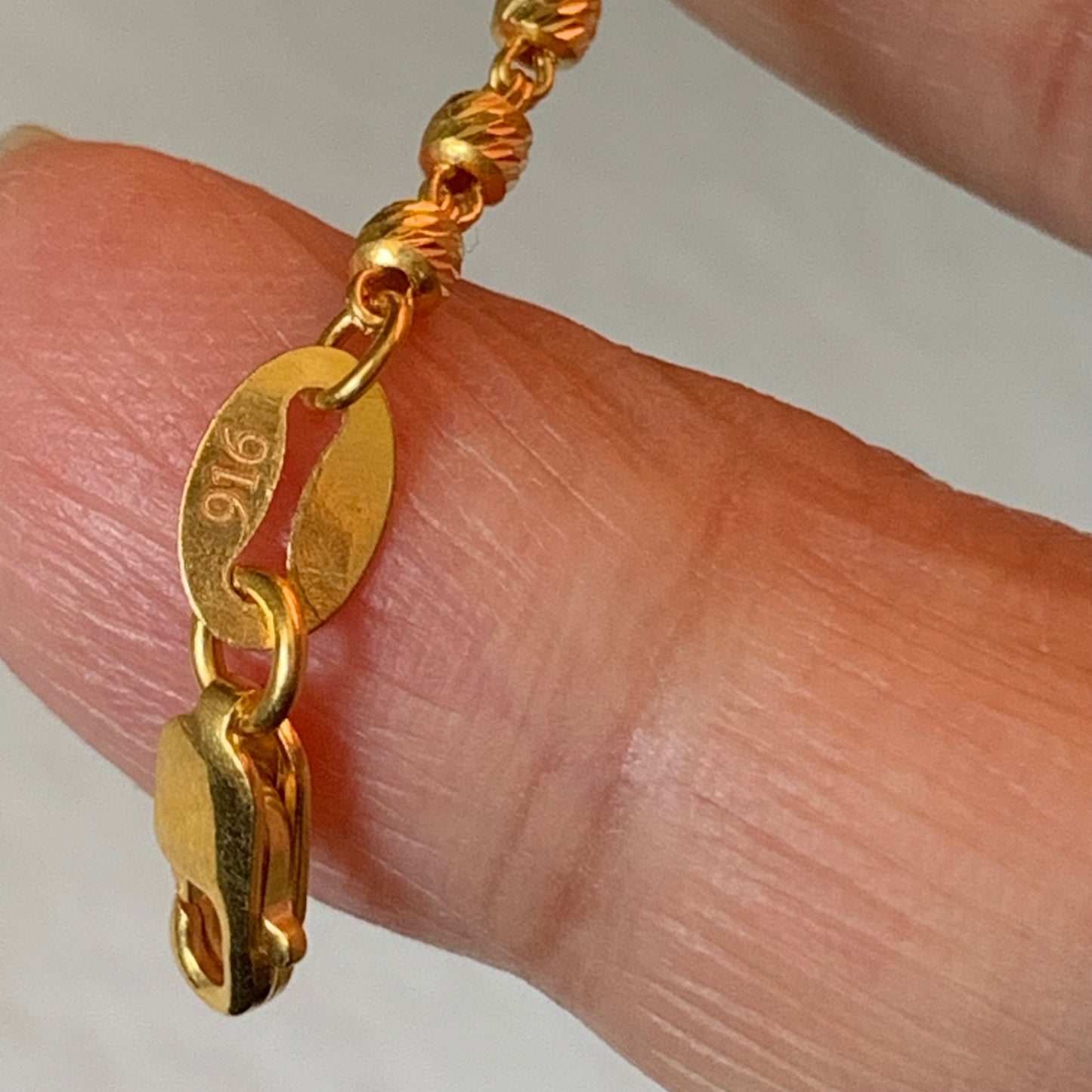 22ct Gold Bracelet | 7-7.5 inches