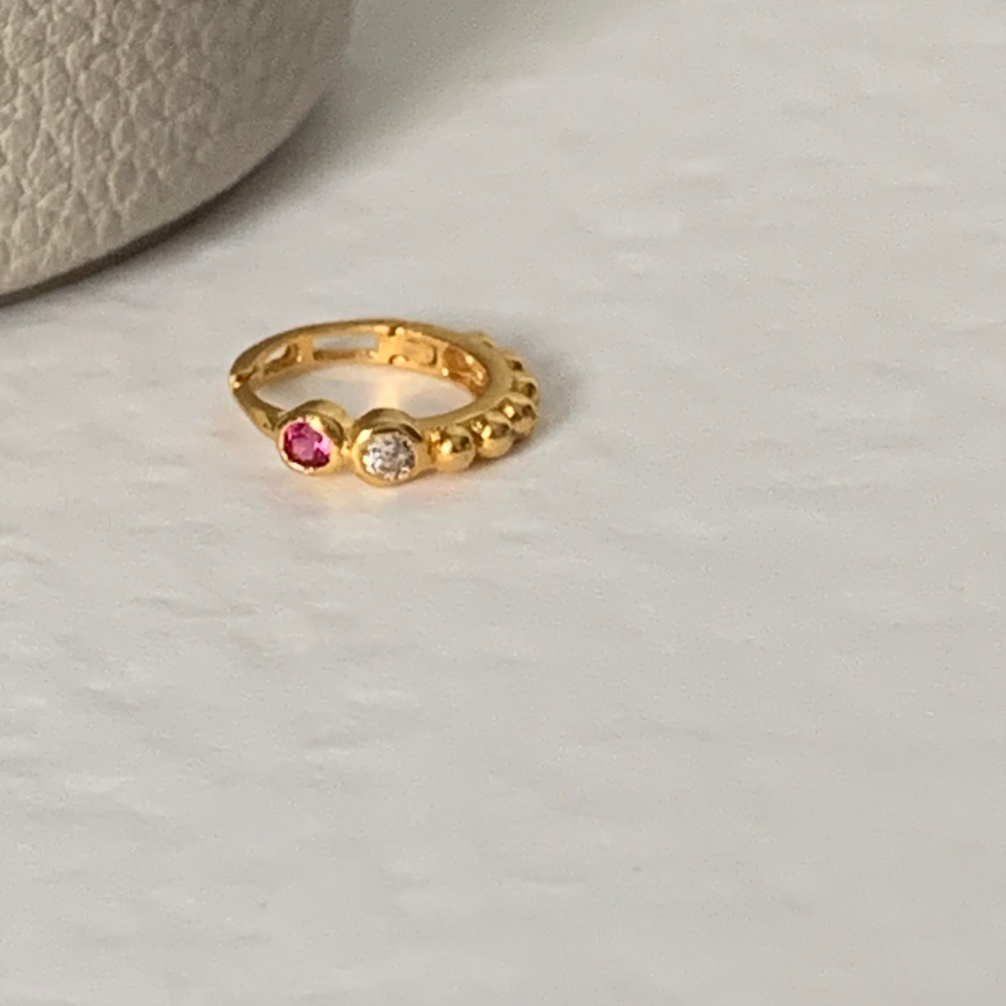18ct Gold Hoop | 7mm
