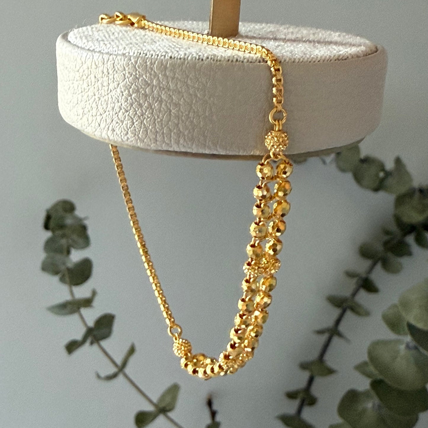 22ct gold bracelet | small/medium