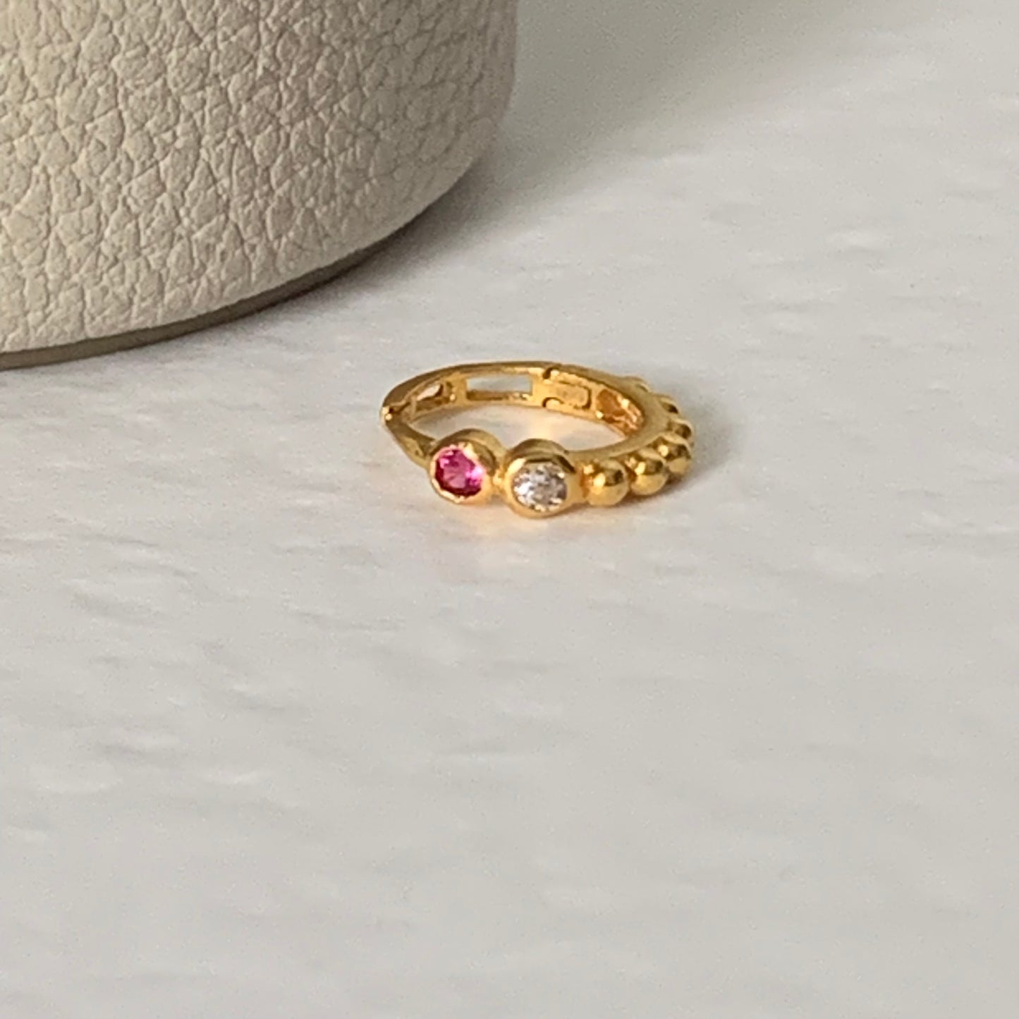 18ct Gold Hoop | 7mm