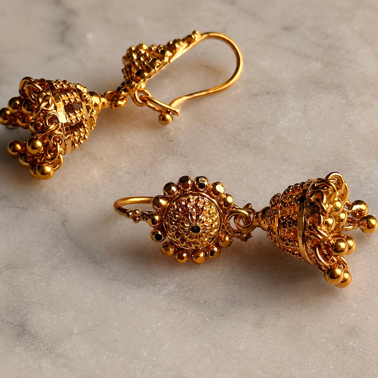 Jumka, 22ct gold pair