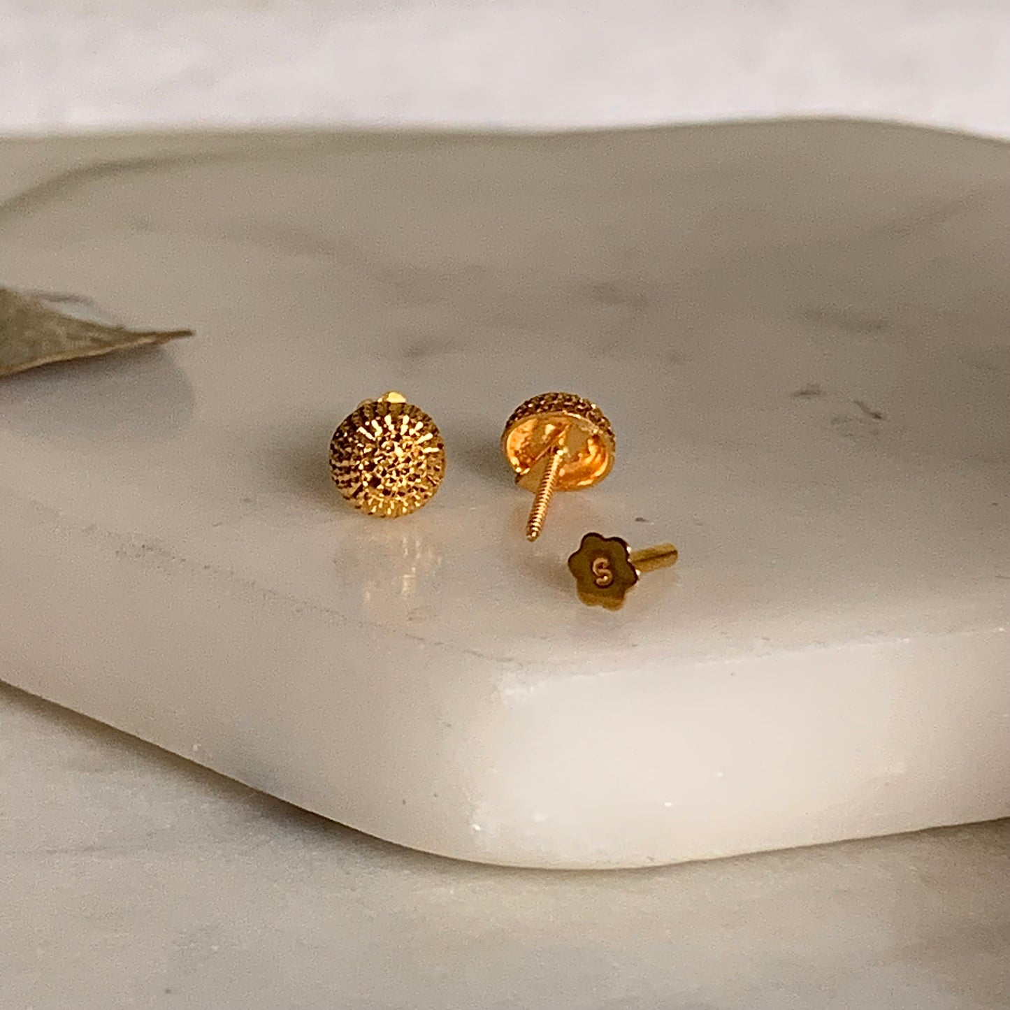 18ct Gold Stud Pair | 5mm