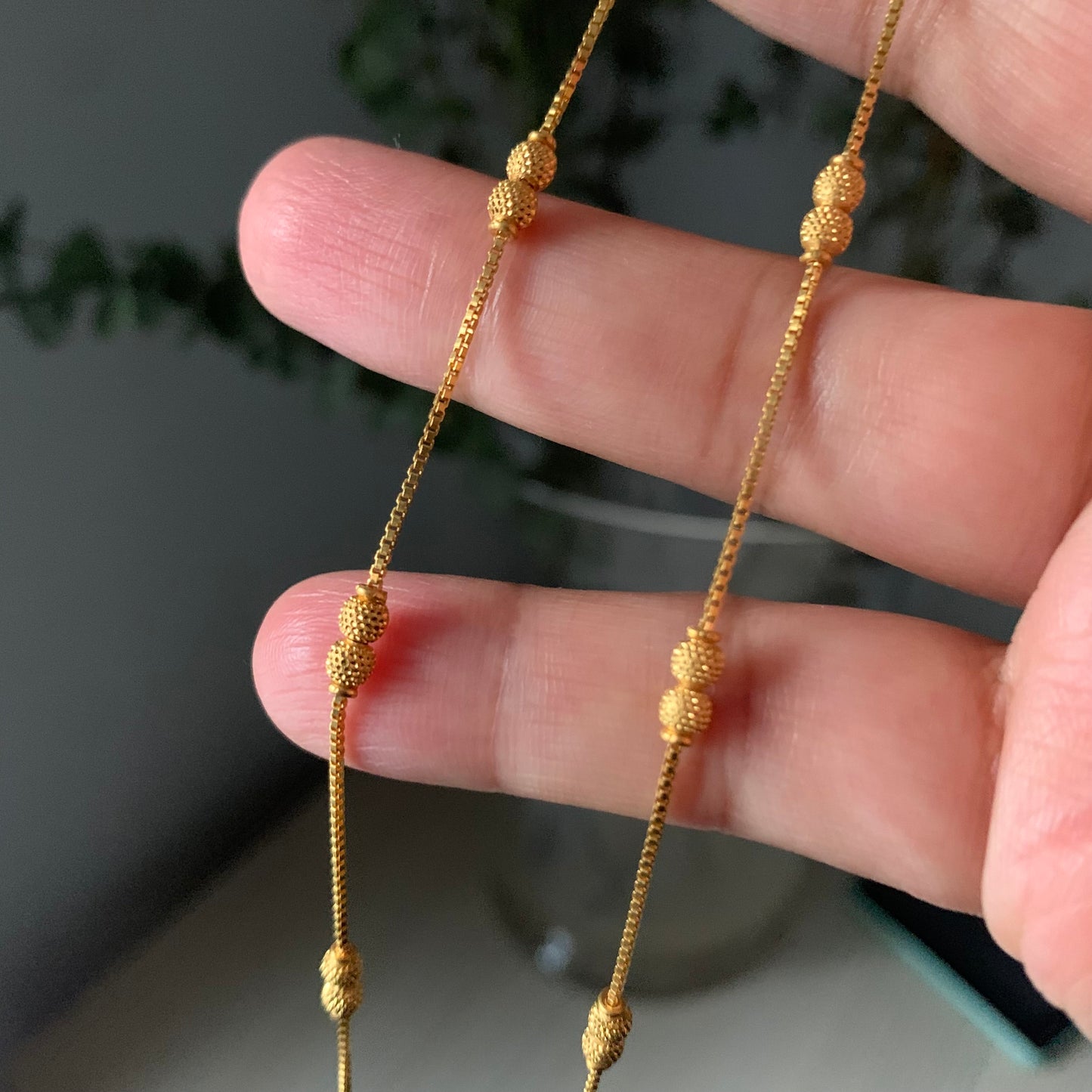 22ct Gold Beaded Mala | 20.7 inches
