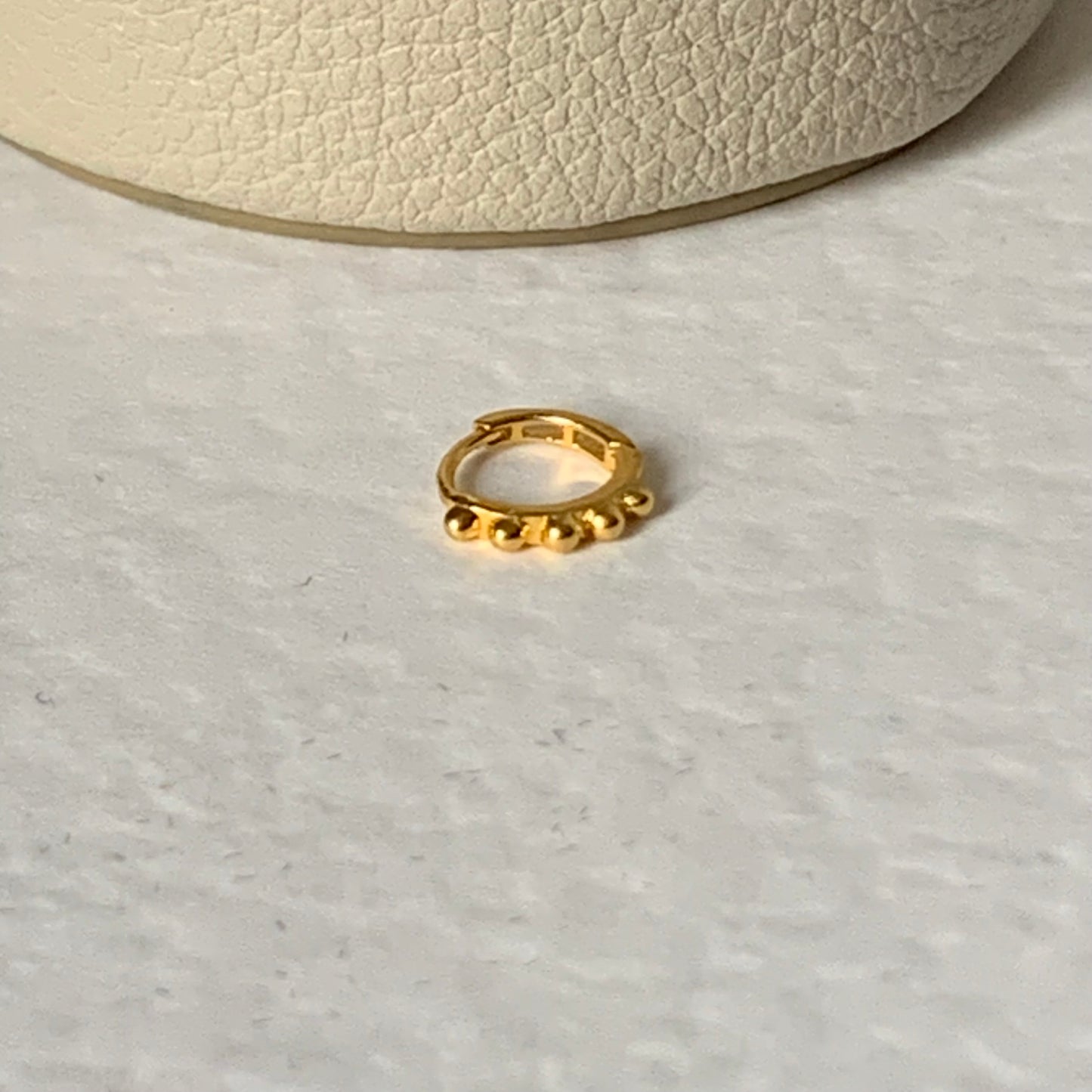 18ct Gold Single Hoop | 6mm