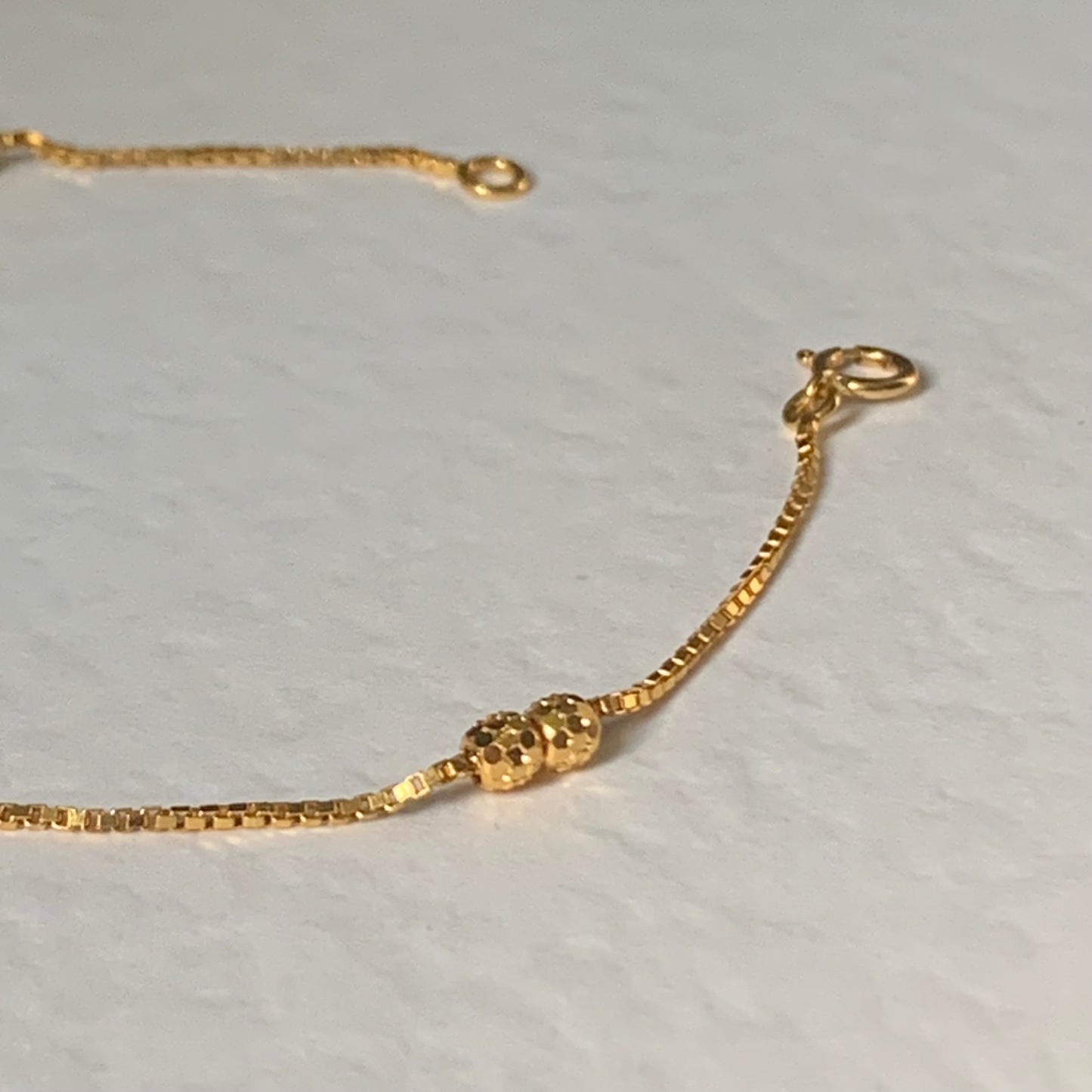 22ct Gold Beaded Bracelet 6.3