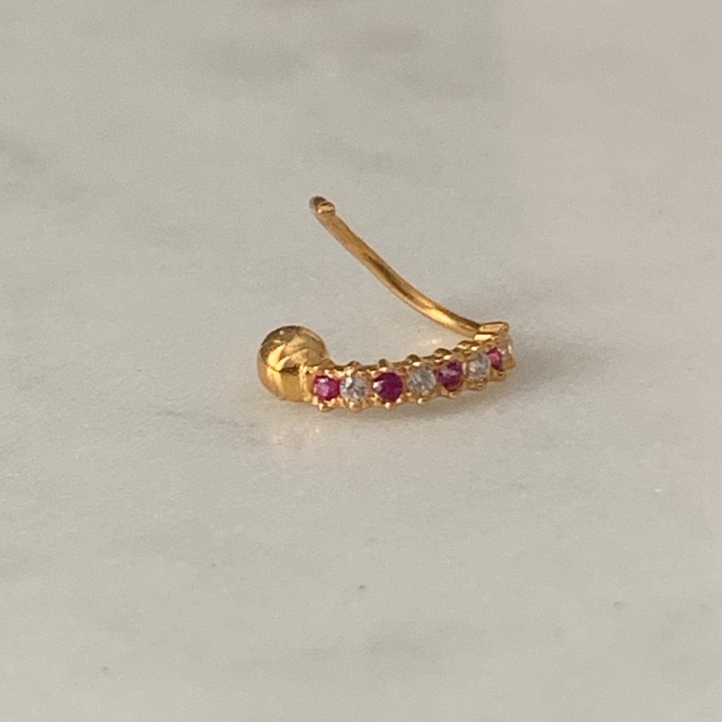 18ct Gold Hoop | 7mm