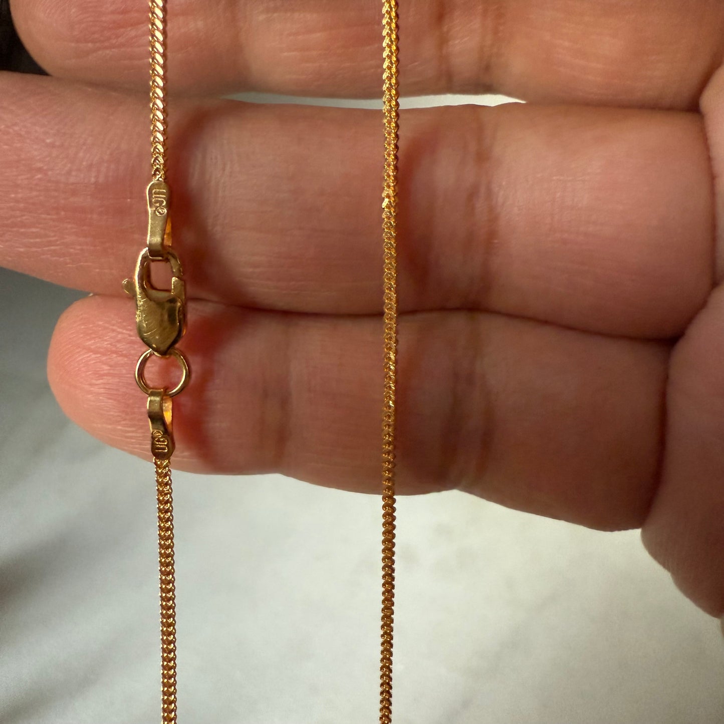 22ct Gold Chain | 15.9 inches