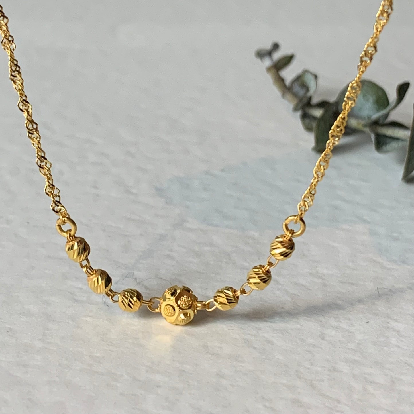 22ct gold bracelet | medium