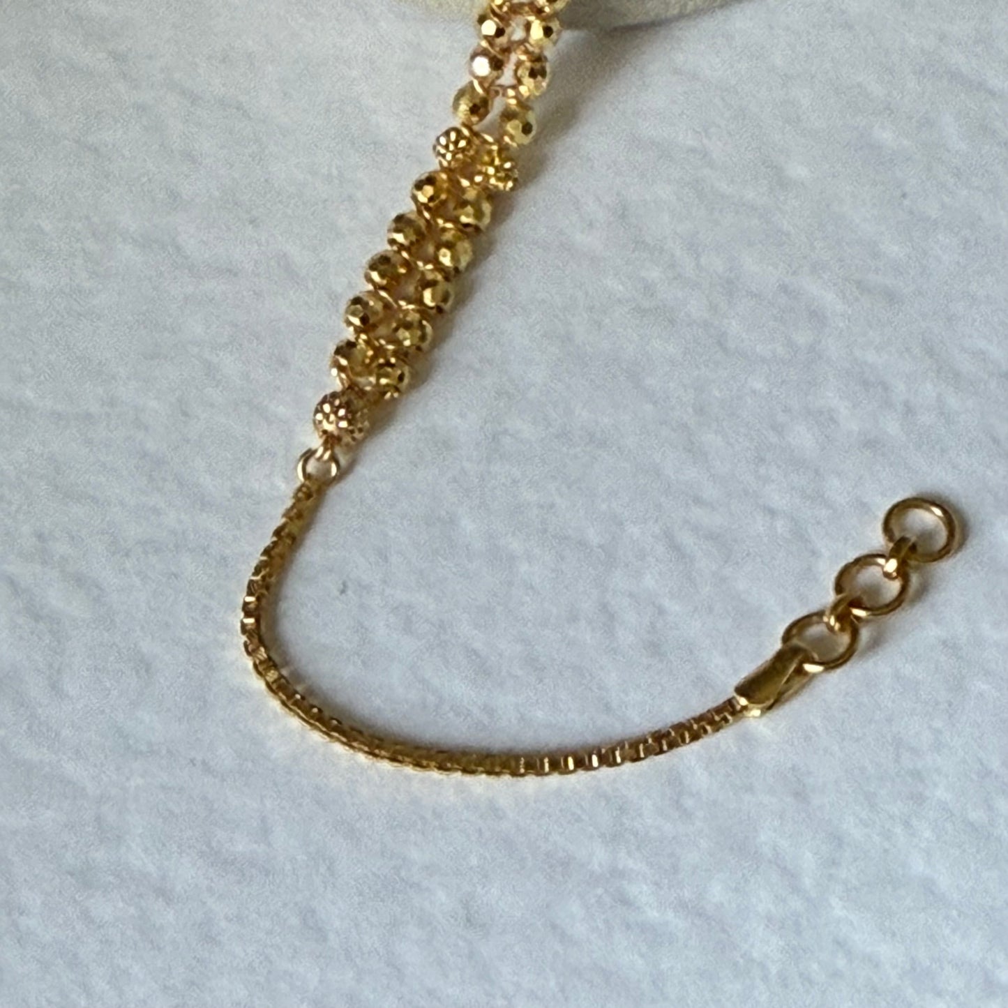 22ct gold bracelet | small/medium