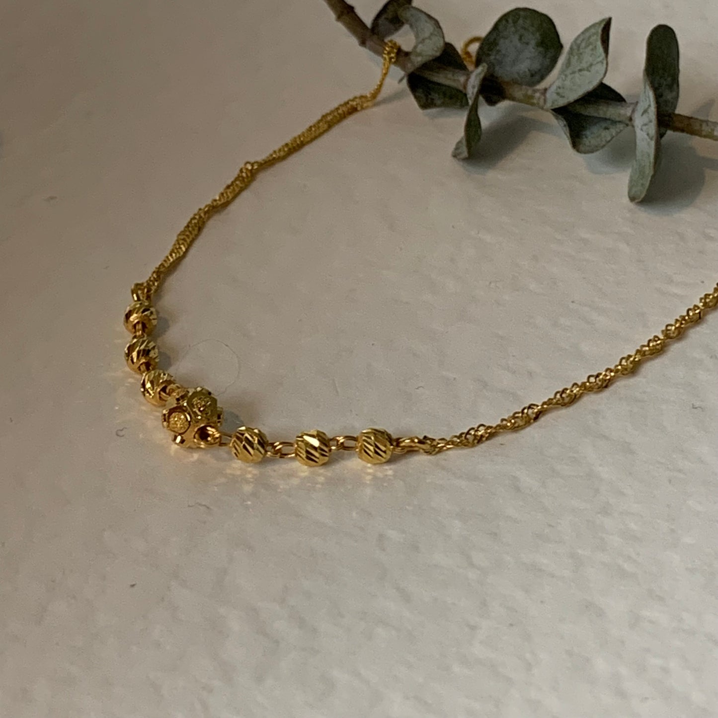 22ct gold bracelet | medium