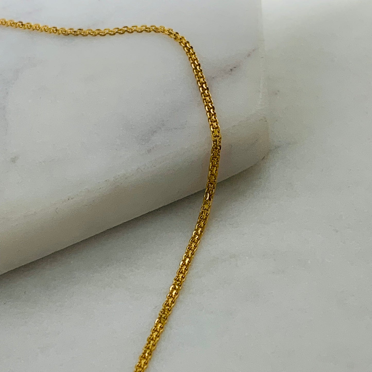 22ct Gold chain | 15.8 inches