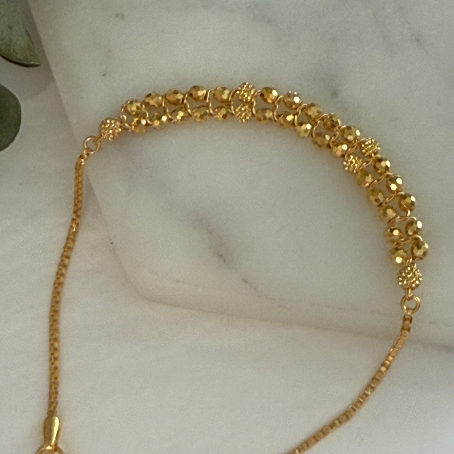 22ct gold bracelet | small/medium