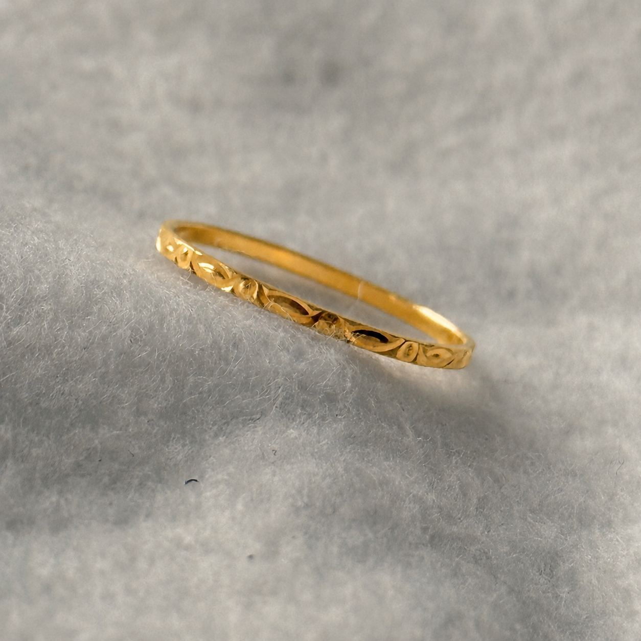 Heritage | 18ct gold band, size O