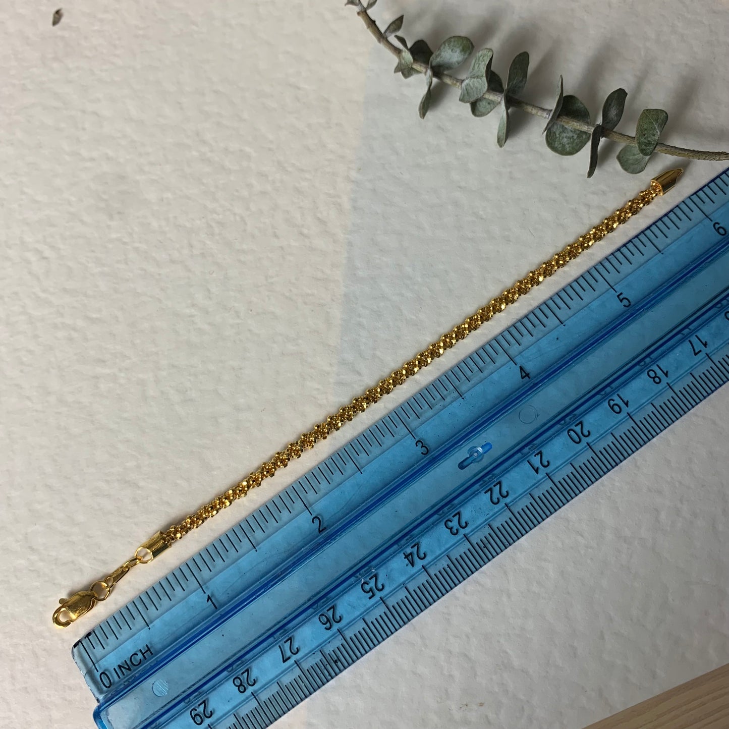 22ct gold bracelet | 6 inches xs