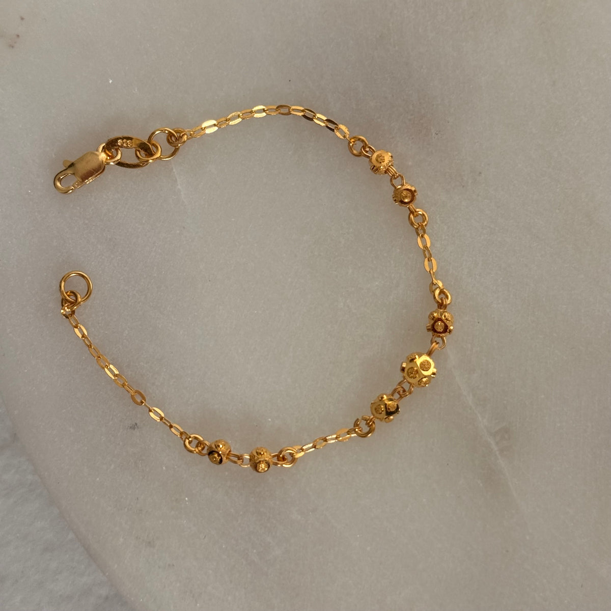 Petite, Baby beaded bracelet | 5.1 inches