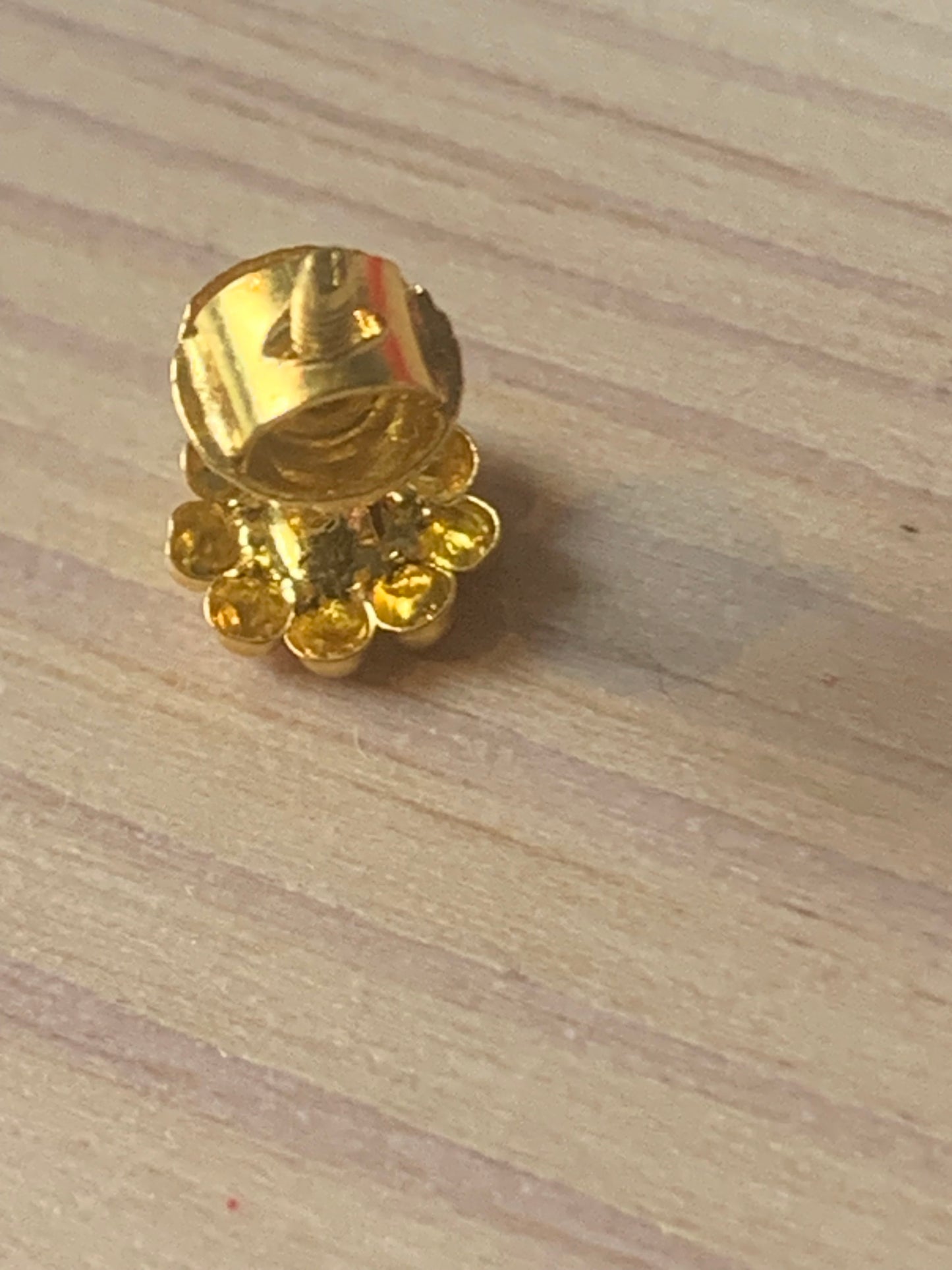 22ct Gold Flower Stud Pair | 6mm