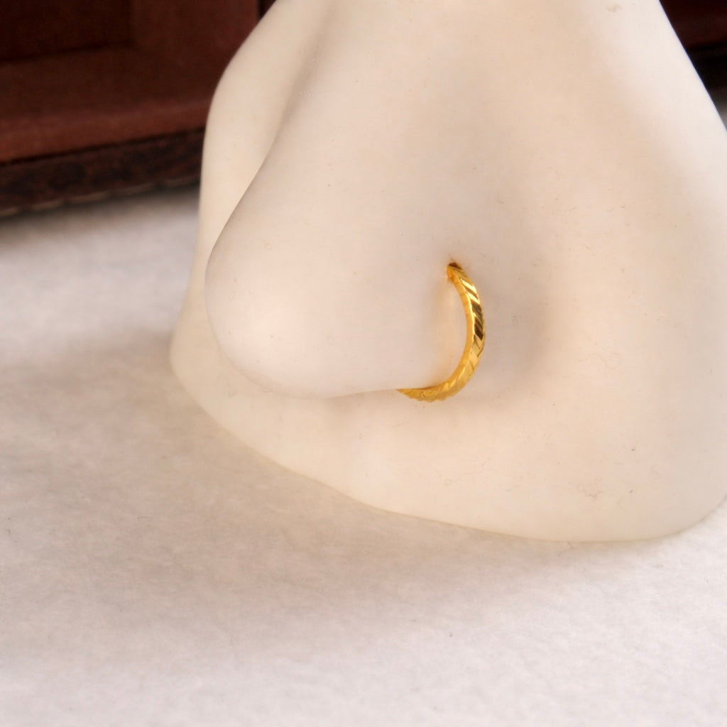 18ct gold Hoop | 9mm