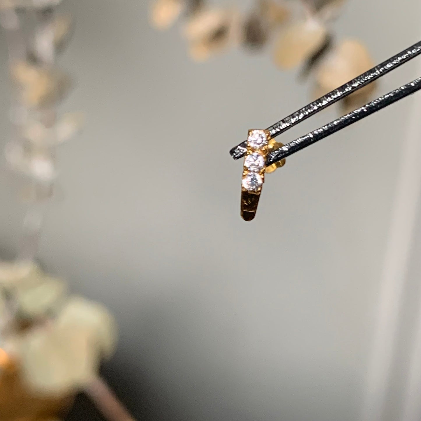 18ct Gold Single Stud | 5mm