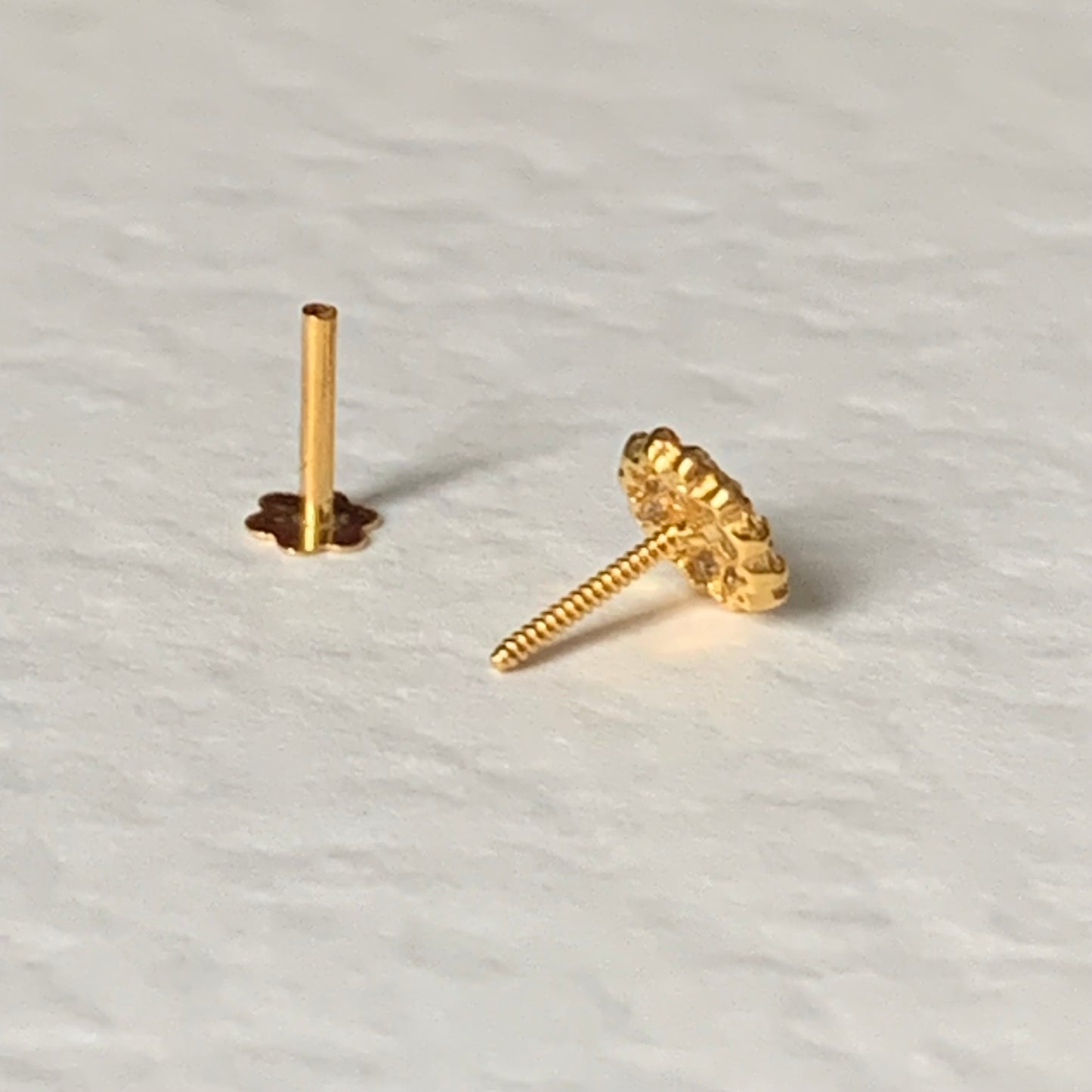 18ct Gold Cluster Stud | 5mm