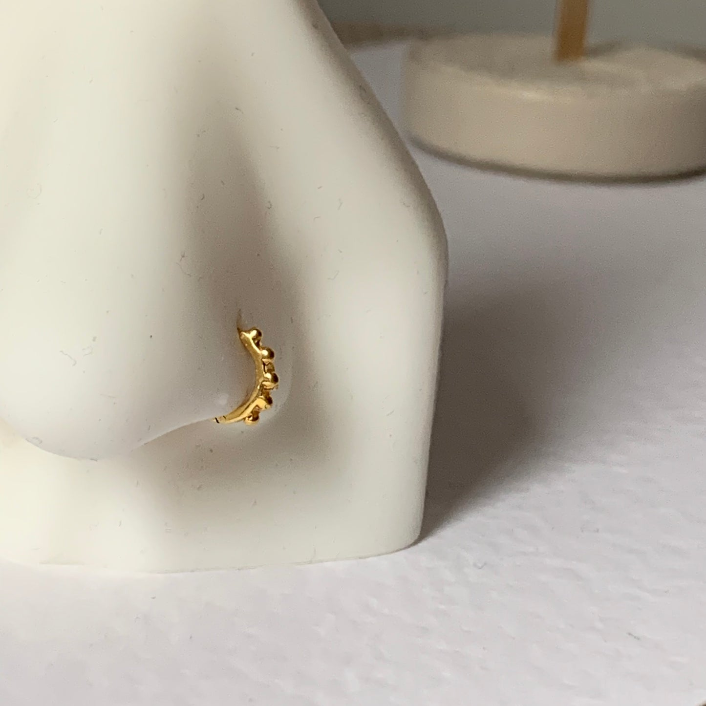 18ct Gold Single Hoop | 6mm