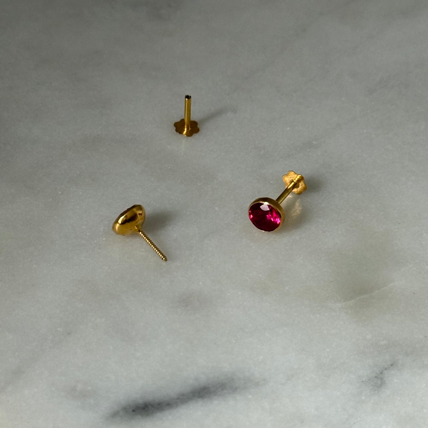 14ct Gold Stud Pair | 5mm