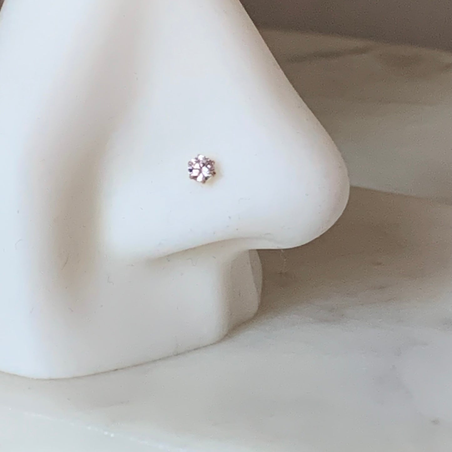 18ct Gold Stud | 3mm