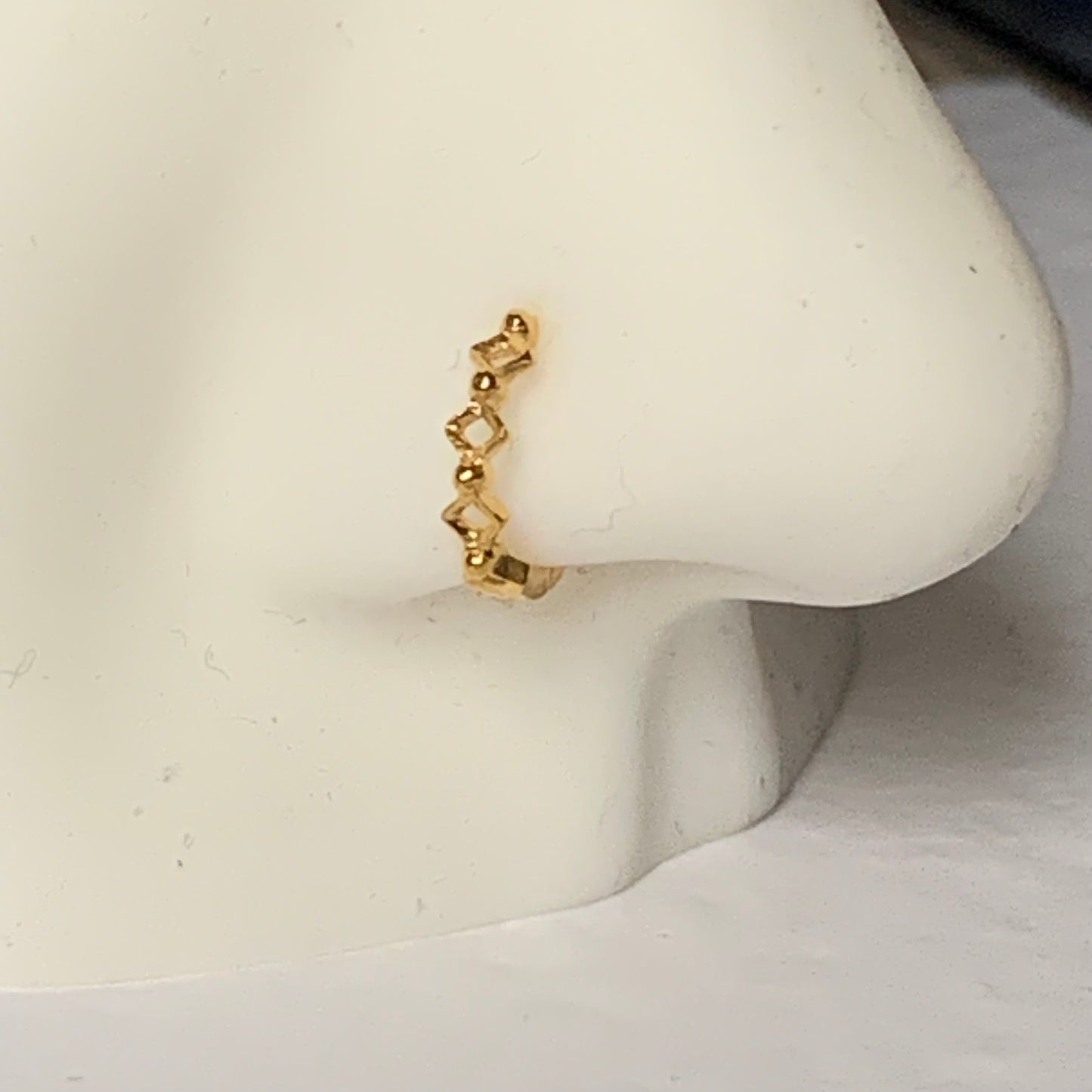 18ct Gold Single Hoop | 7mm