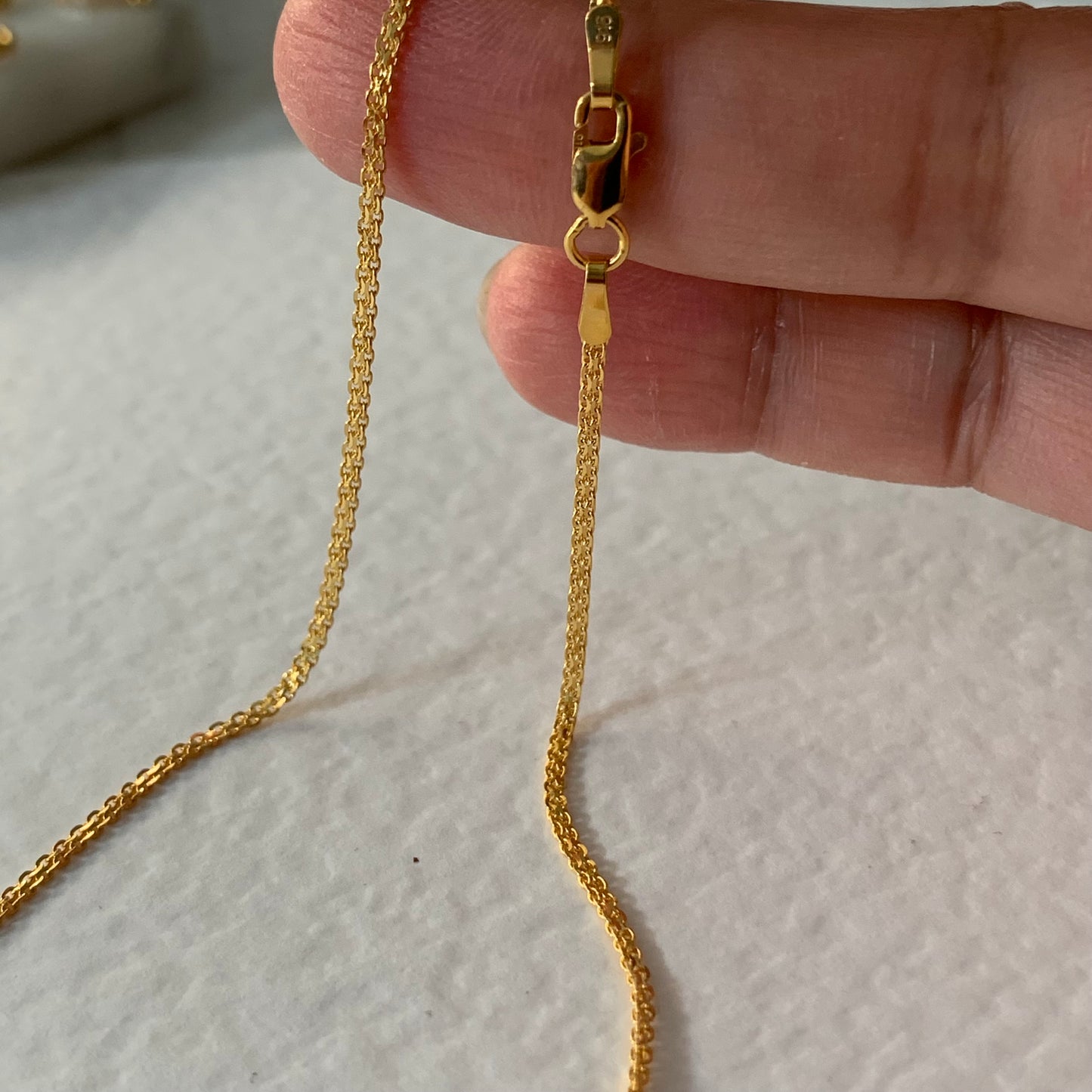 22ct Gold Chain | 15.8 inches