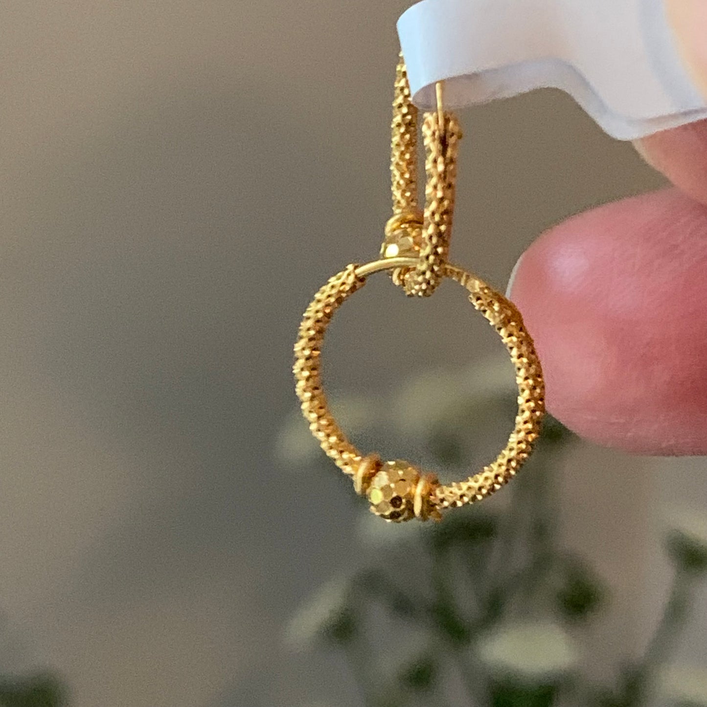 22ct Gold Hoop | small