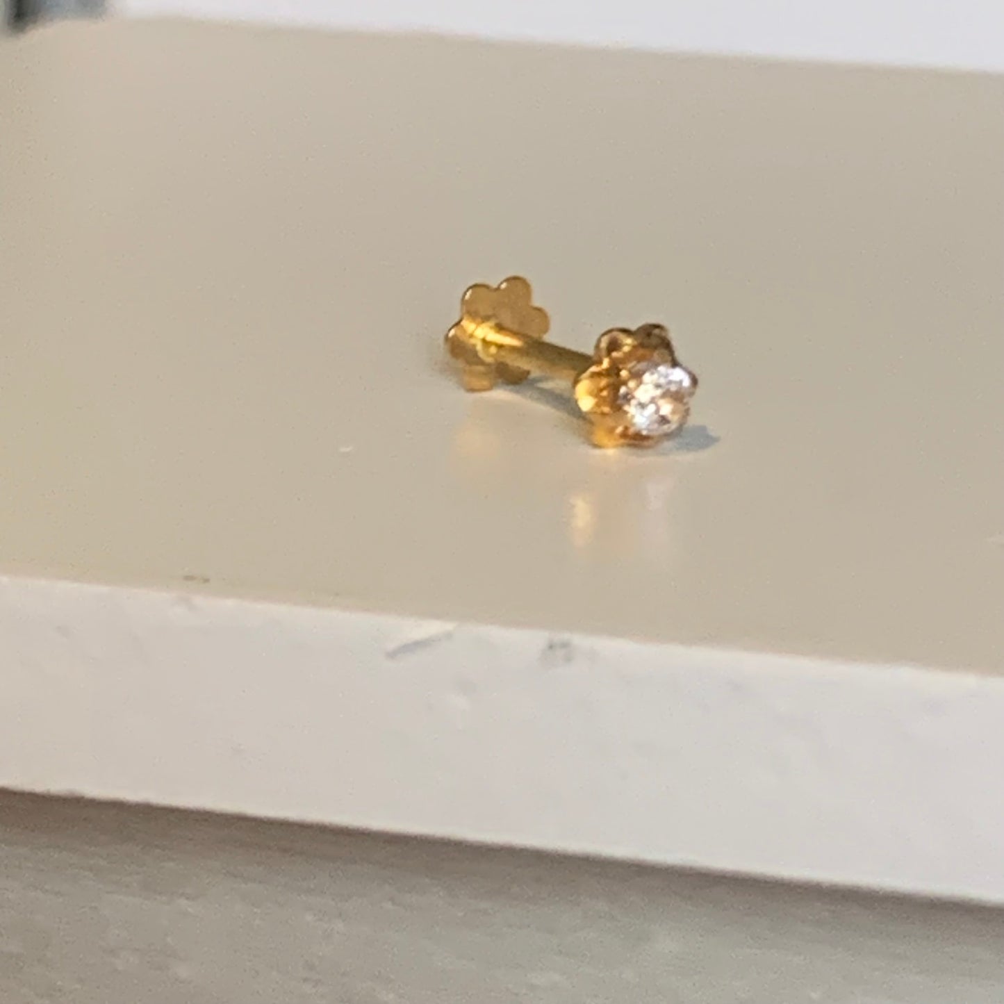 18ct Gold Stud | 3.5mm